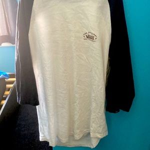 Baseball T by VANS,a bit wrinkled,